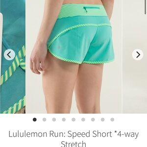 Lululemon Run: Speed Short *4-way Stretch